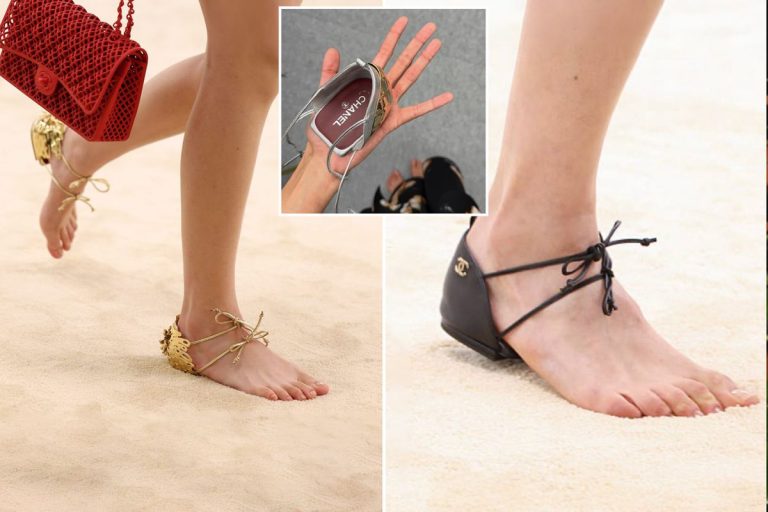 Chanel’in çıplak ayak görünümlü sandaleti 90 bin TL fiyatıyla gündemde
